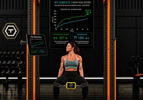 Hip abduction setup