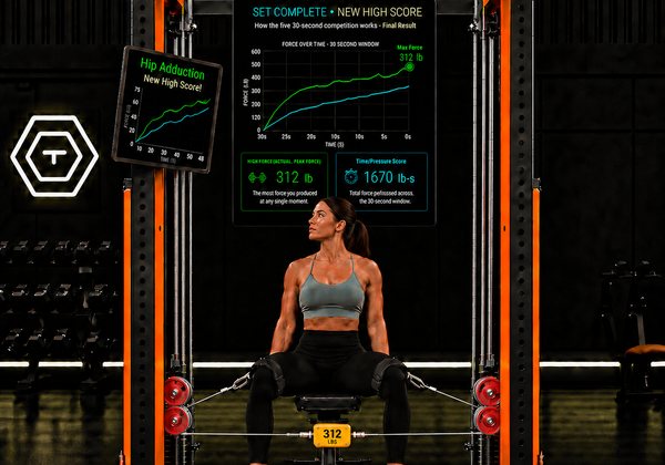 Hip adduction setup