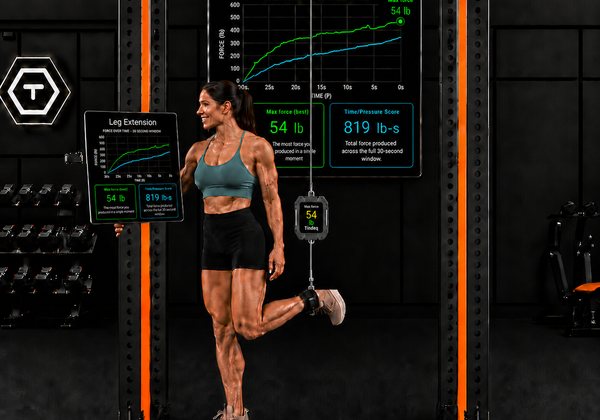 Leg extension single leg standing setup